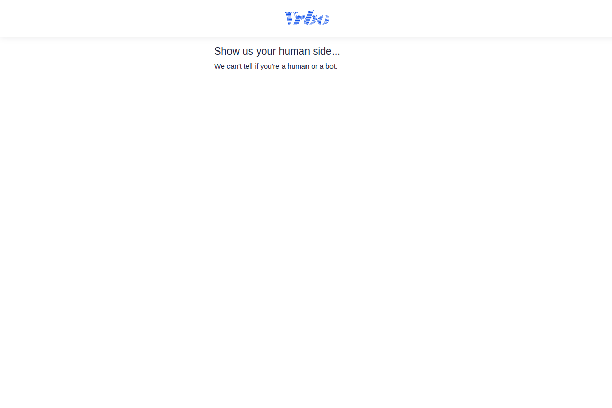 Vrbo homepage
